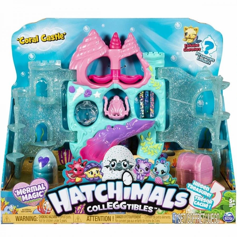 Animal & Pet Dolls | * Hatchimals Colleggtibles Coral Castle Display Set