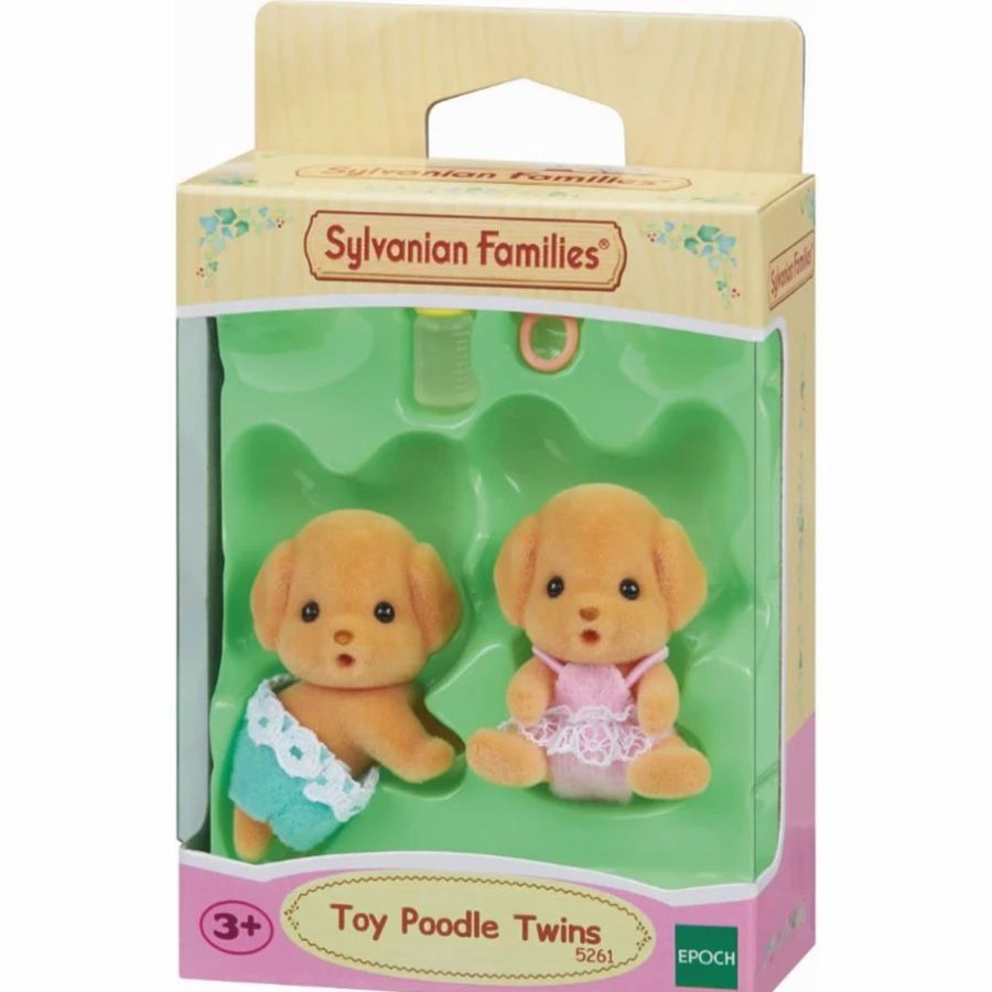 Animal & Pet Dolls | * Sylvanian Families Toy Poodle Twins