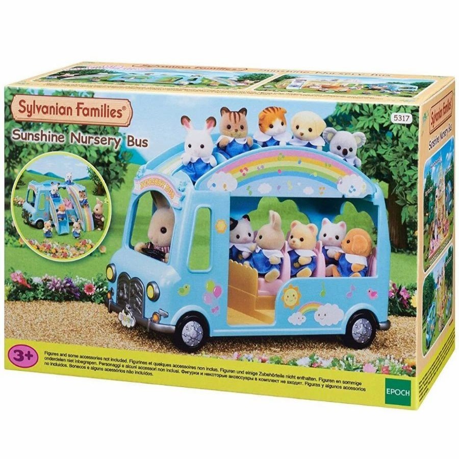 Animal & Pet Dolls | * Sylvanian Families Sunshine Nursery Bus