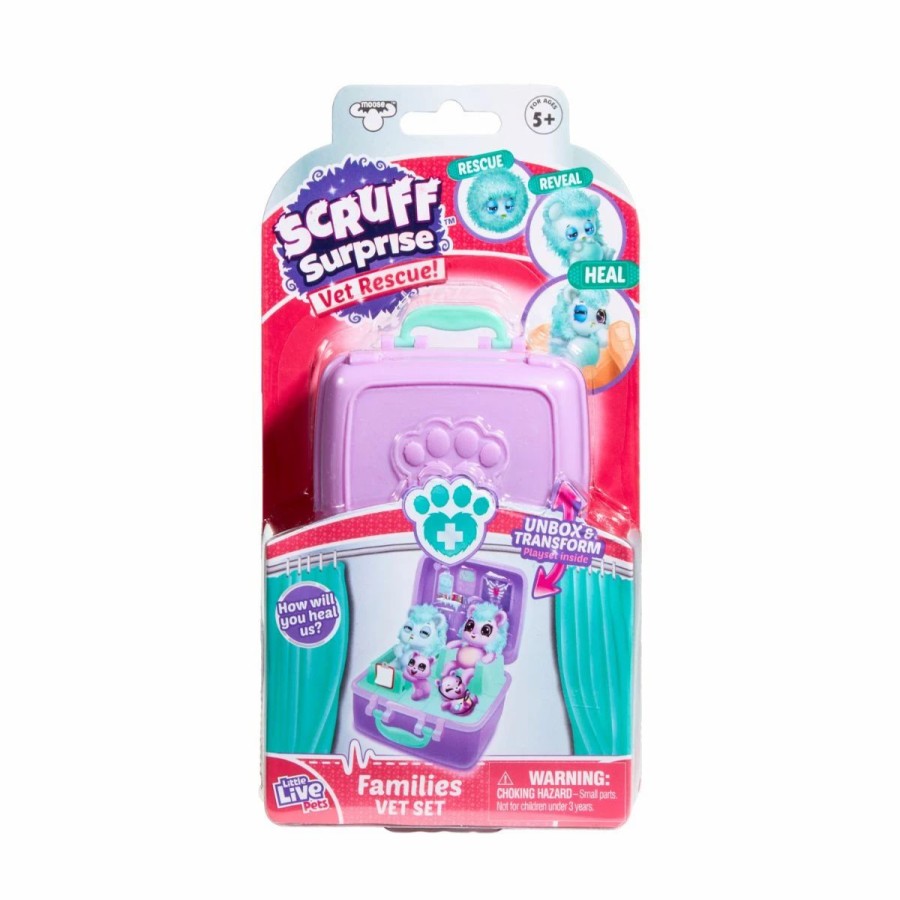 Animal & Pet Dolls | * Scruff-A-Luvs Surprise Vet Rescue Series 1 Family Pack Assorted