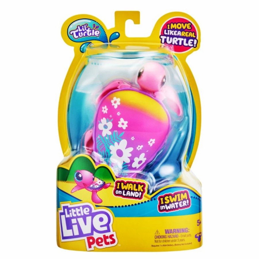 Animal & Pet Dolls | * Little Live Pets Lil Turtle Series 10 Single Pack Assorted