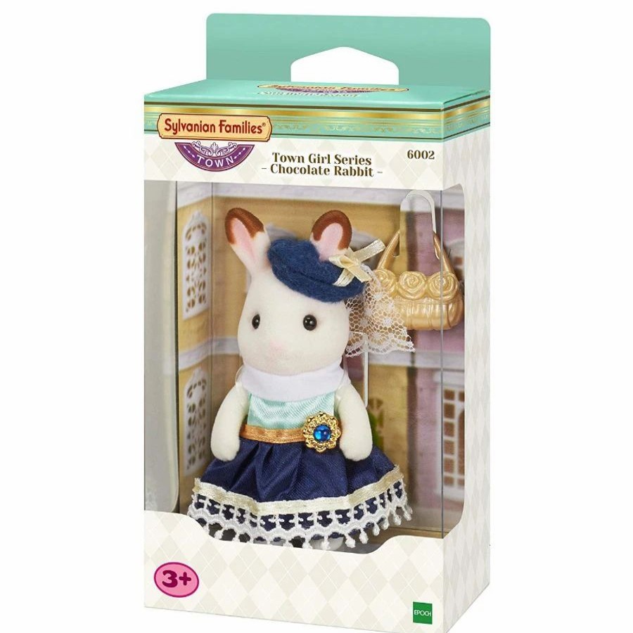 Animal & Pet Dolls | * Sylvanian Families Town Girl Series Chocolate Rabbit Stella