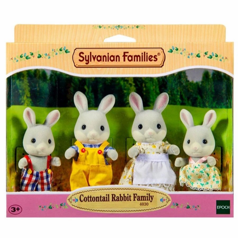 Animal & Pet Dolls | * Sylvanian Families Cottontail Rabbit Family