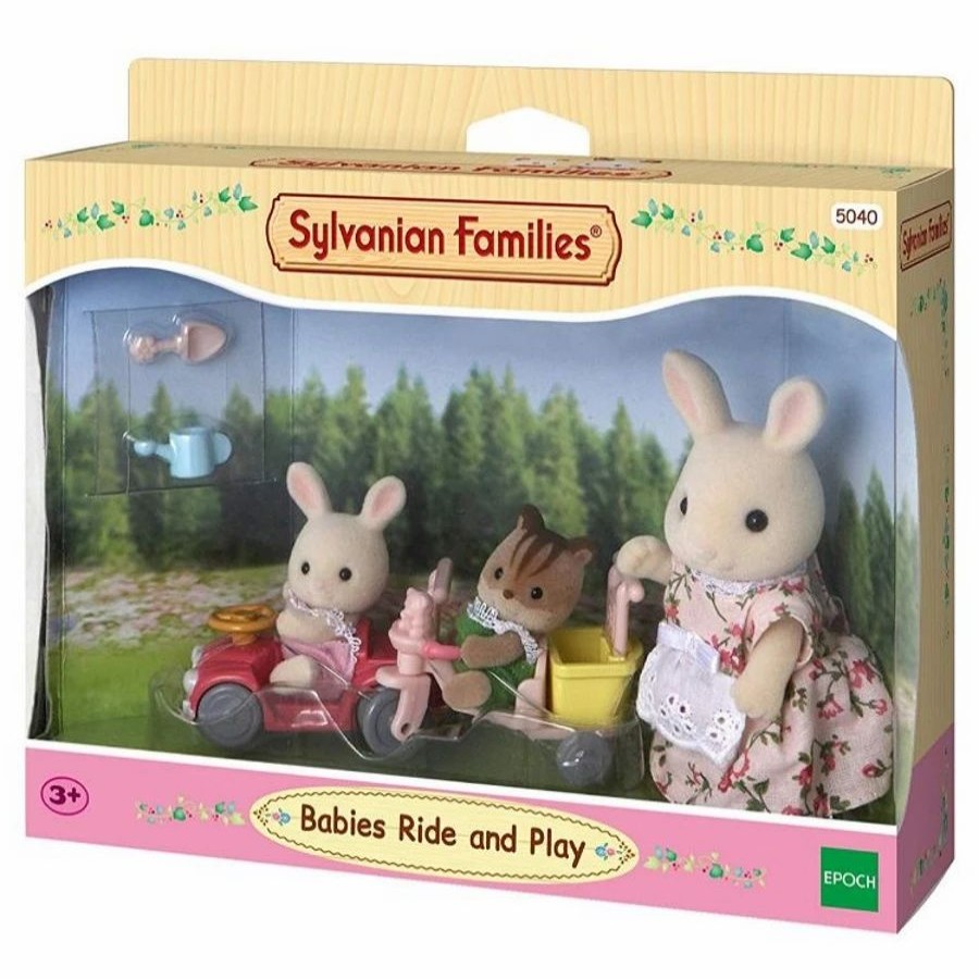 Animal & Pet Dolls | * Sylvanian Families Babies Ride & Play