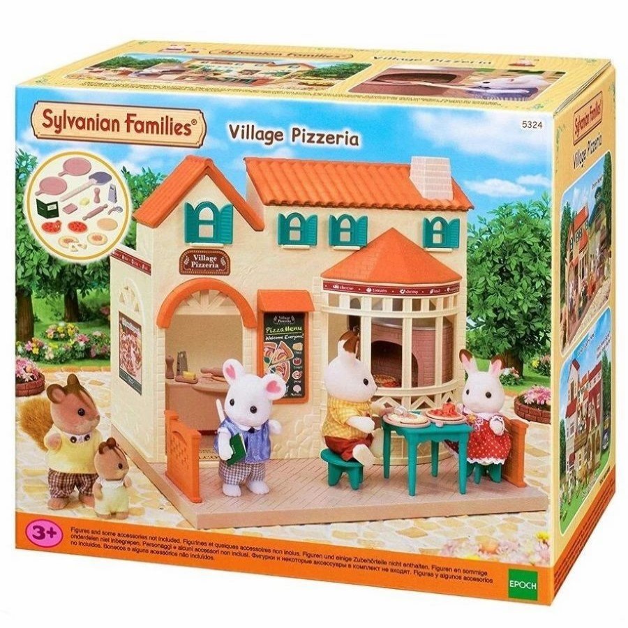 Animal & Pet Dolls | * Sylvanian Families Village Pizzeria