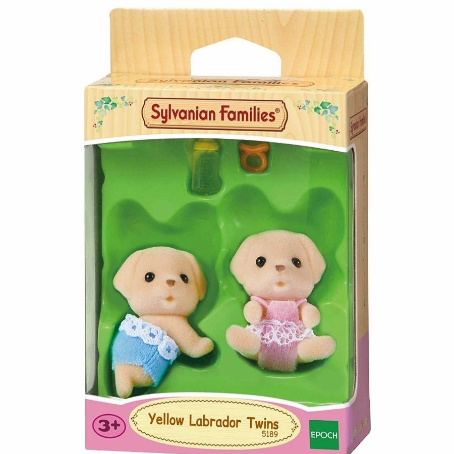 Animal & Pet Dolls | * Sylvanian Families Yellow Labrador Twins