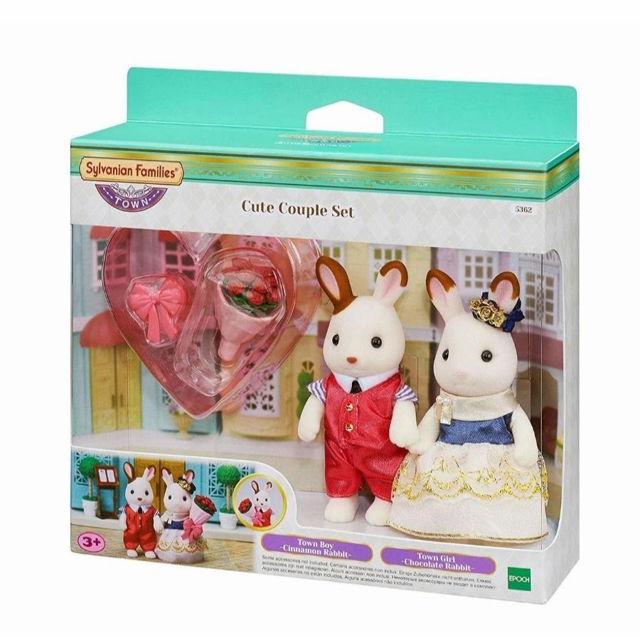 Animal & Pet Dolls | * Sylvanian Families Cute Couple Set