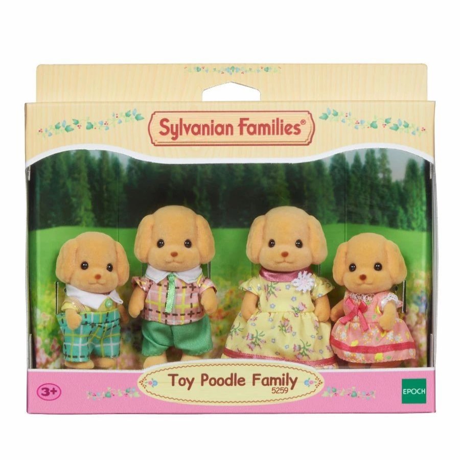 Animal & Pet Dolls | * Sylvanian Families Toy Poodle Family