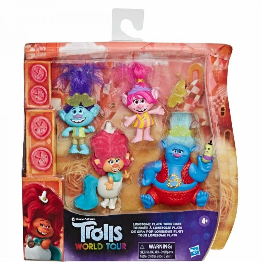 Dolls | * Trolls World Tour Lonesome Flats Tour Pack Doll Set