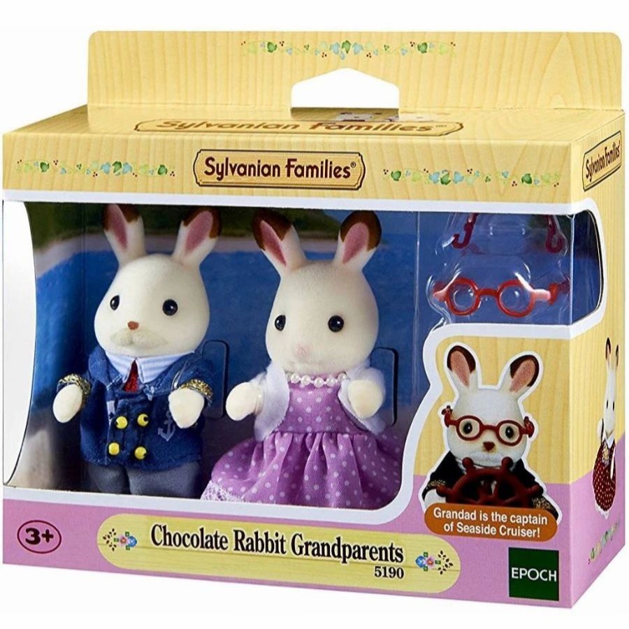 Animal & Pet Dolls | * Sylvanian Families Chocolate Rabbit Grandparents