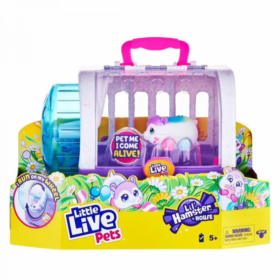 Animal & Pet Dolls | * Little Live Pets Lil Hamster Series 1 Playset