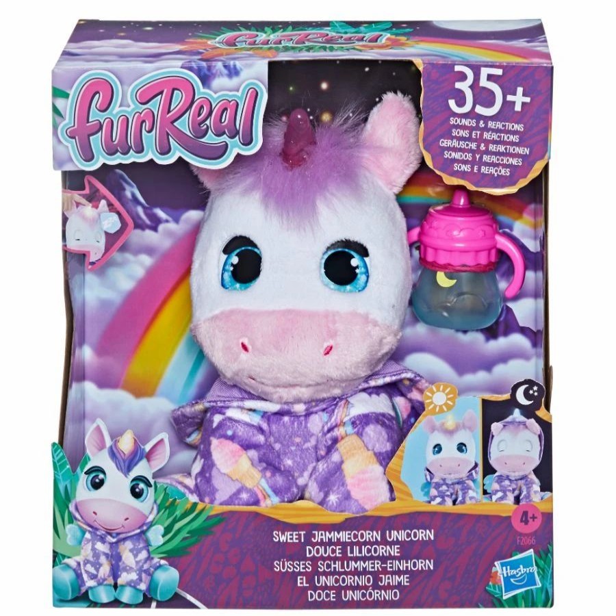 Animal & Pet Dolls | * Furreal Sweet Jammiecorn Unicorn