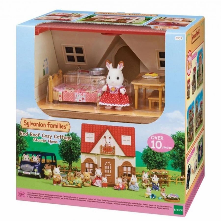 Animal & Pet Dolls | * Sylvanian Families Red Roof Cosy Cottage Starter Home