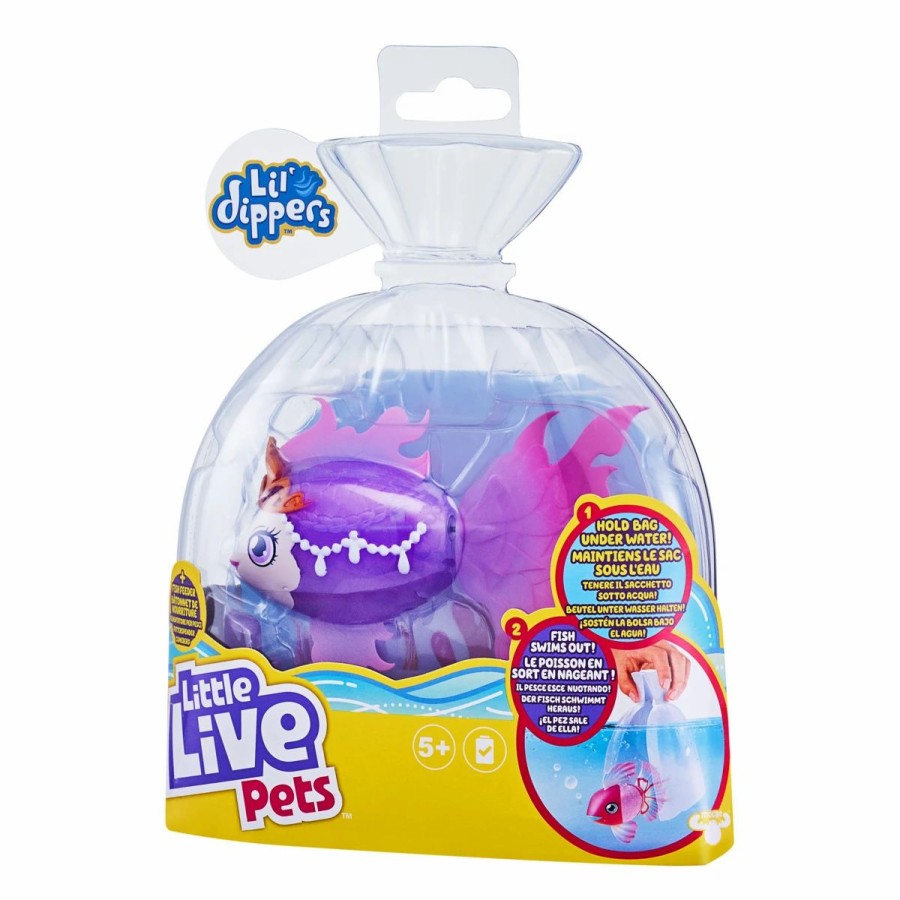 Animal & Pet Dolls | * Little Live Pets Lil Dippers Fish Tank