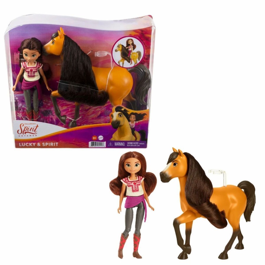 Animal & Pet Dolls | * Spirit Untamed Horse & Doll Assorted