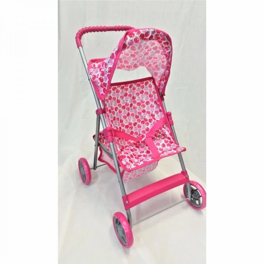 Doll Prams | * Other Doll Stroller Pink Apples