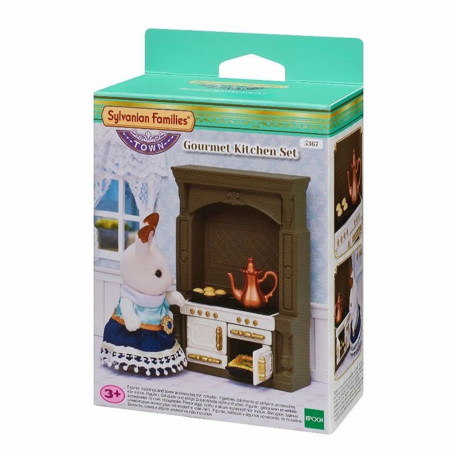 Animal & Pet Dolls | * Sylvanian Families Gourmet Kitchen Set